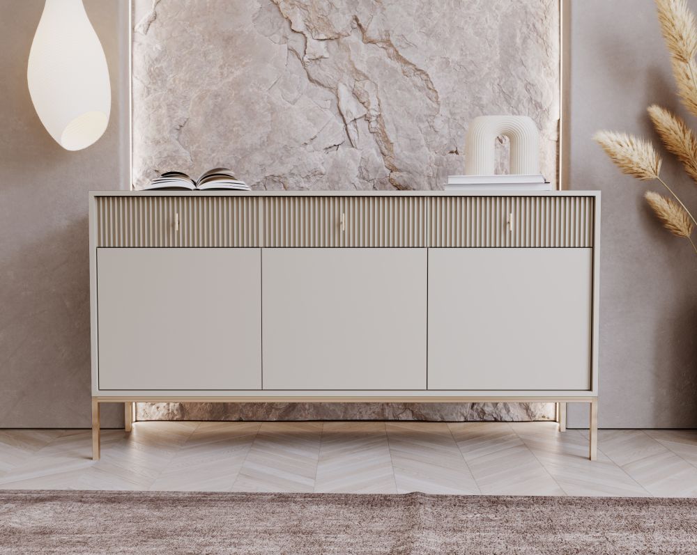 Maggiore Cashmere, Kumode (Sideboard 3D3S)