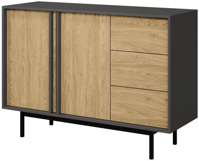 Alsy antracit/oak Kumode 7