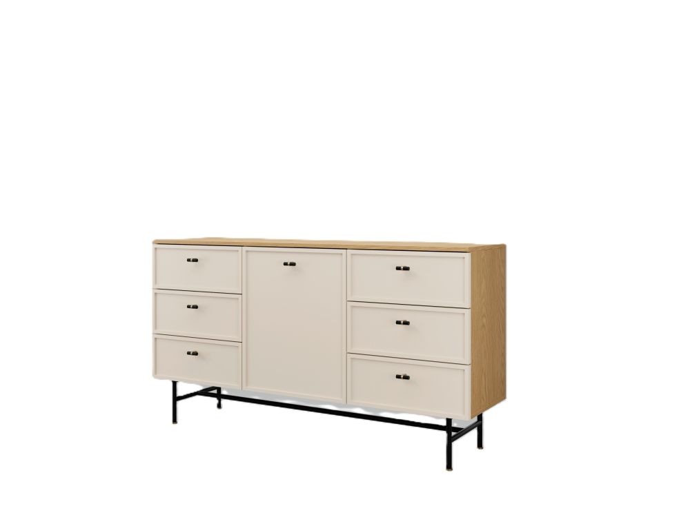 Elora oak/macadamia Kumode 6